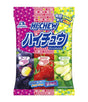 Morinaga Hi-Chew candy package with colorful design and fruit images on a white background