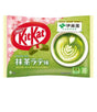 KitKat matcha latte flavor packaging with Nestle logo on a white background
