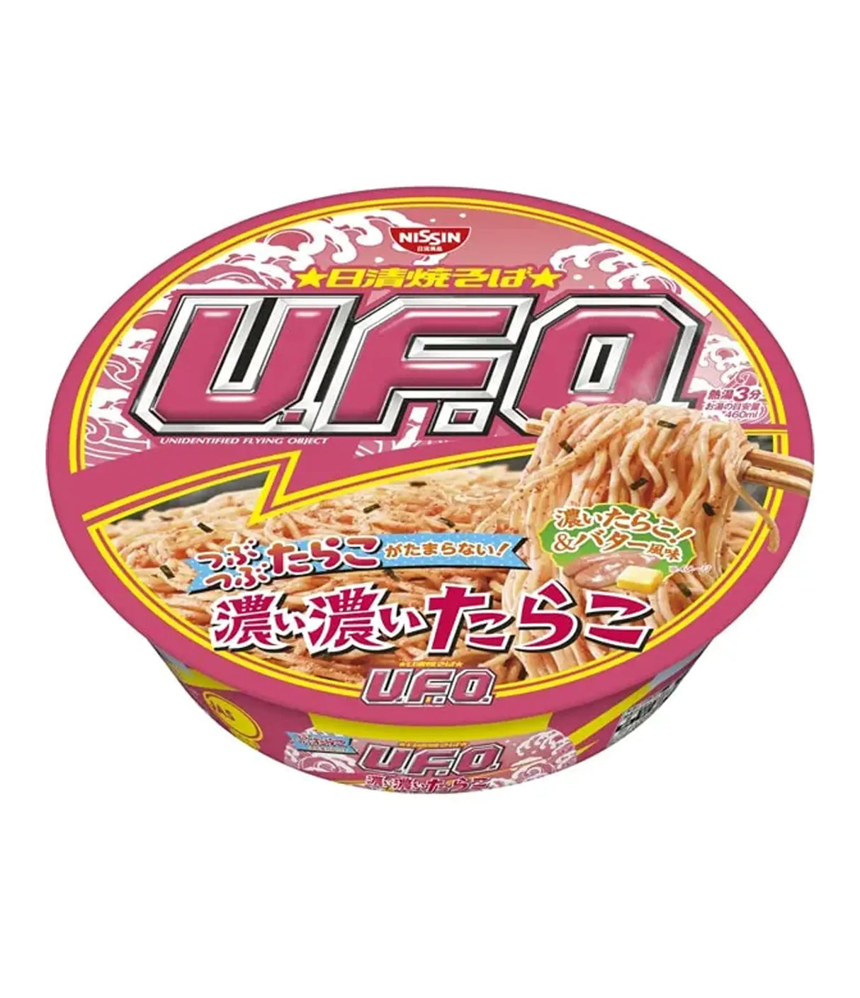 Nissin - U.F.O. Yakisoba Instant Fried Noodles (Cod Roe & Butter) 96g