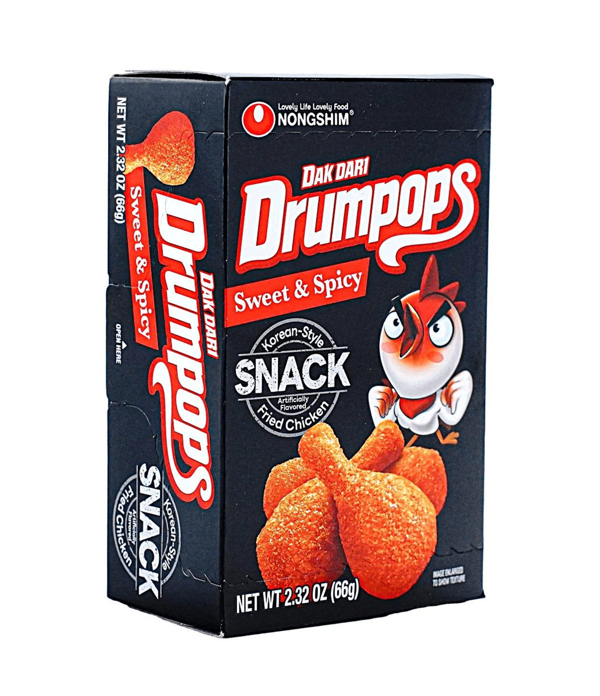 Nongshim - Dakdari Drumpops Snack (Sweet & Spicy) 66g