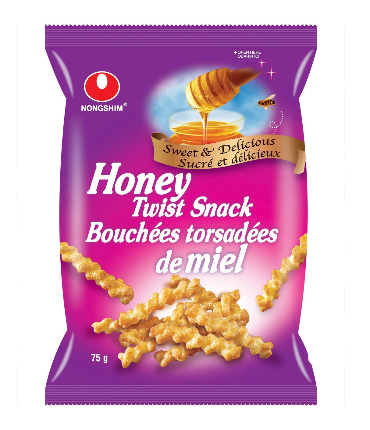 Nongshim - Honey Twist Snack 75g