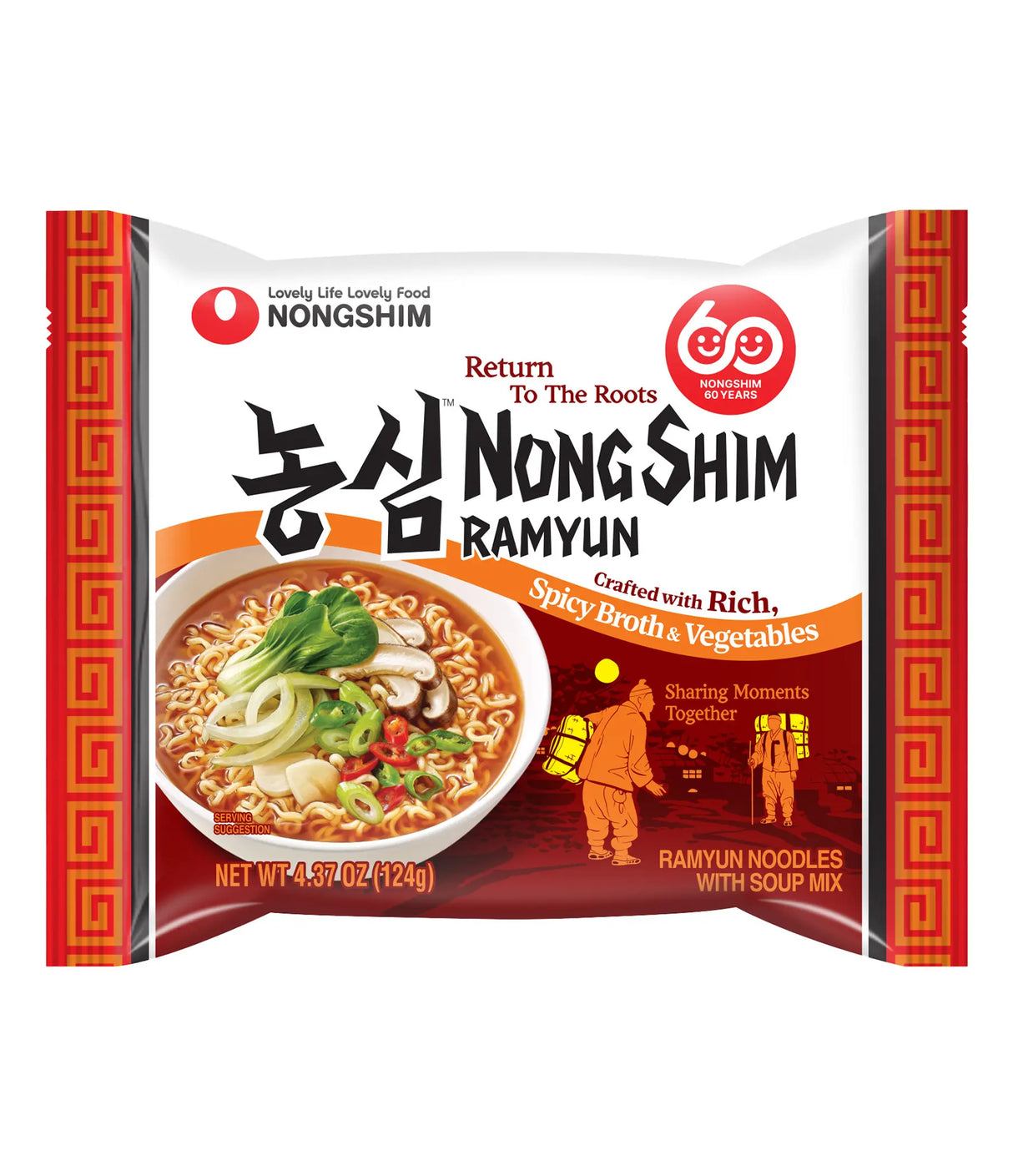 Nongshim - Ramyun Noodles with Soup Mix 4x124g