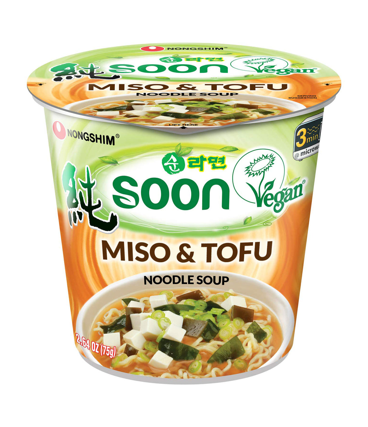 Nongshim - Soon Noodle Soup (Miso & Tofu) 75g