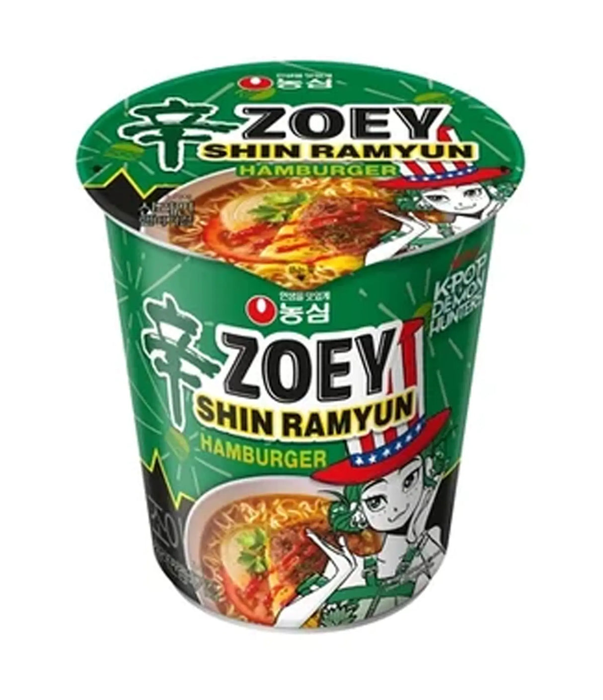 Nongshim - Zoey Shin Ramyun (Burger Hero) 68g
