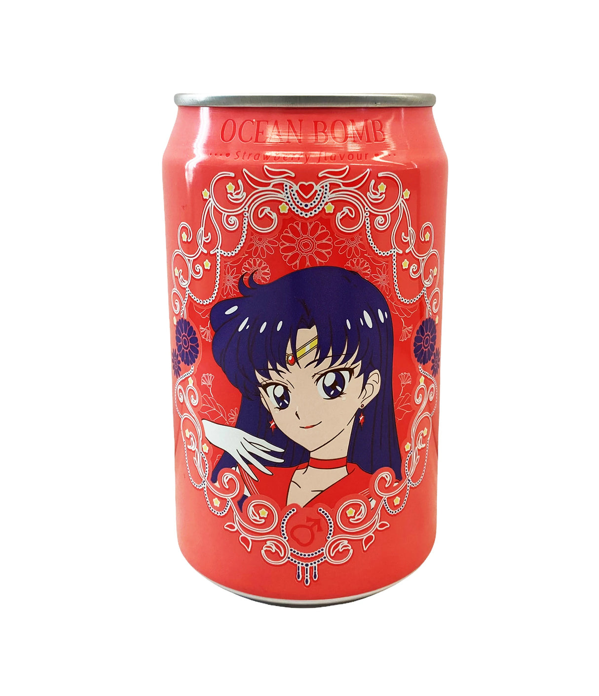 Ocean Bomb - Sailor Mars Sparkling Water (Strawberry Flavour) 330ml