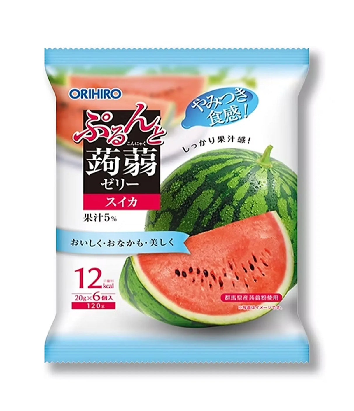 Orihiro - Konjac Jelly (Watermelon) 120g