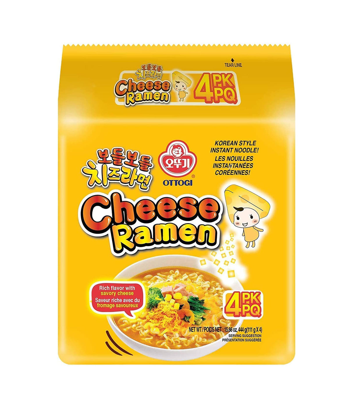Ottogi - Cheese Ramen 4x111g