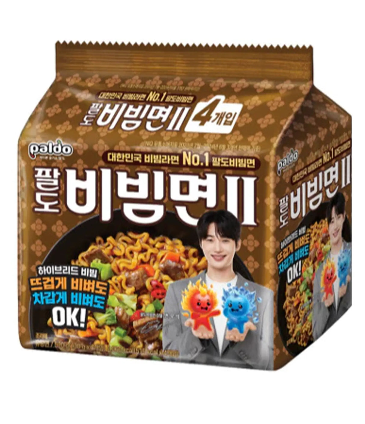 Paldo - Bibimmen II Hybrid Mixed Noodles 4x130g