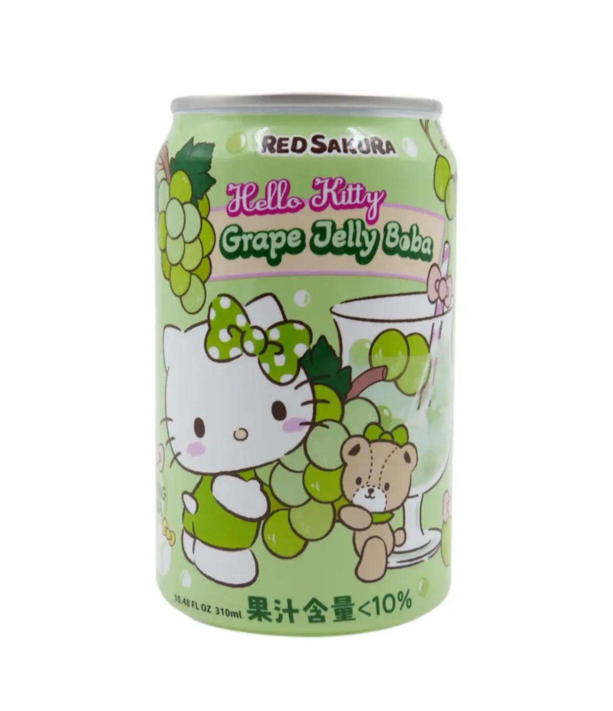 Red Sakura - Hello Kitty Grape Jelly Boba 310ml