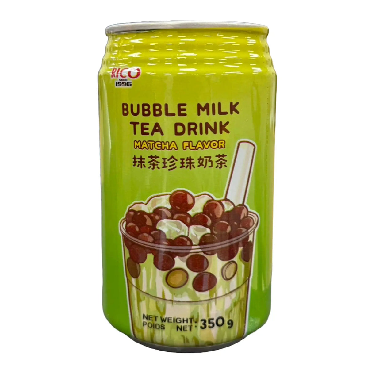 Rico - Matcha Flavor Bubble Milk Tea Drink 350g | Haisue