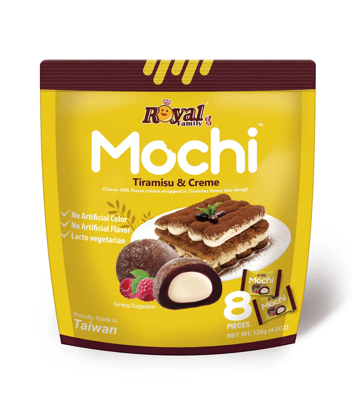 Royal Family - Mochi (Tiramisu & Creme) 120g