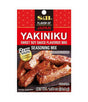 Yakiniku seasoning mix package with S&B branding on a white background