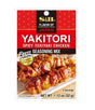 S&B Yakitori Spicy Teriyaki Chicken seasoning mix packaging on a white background