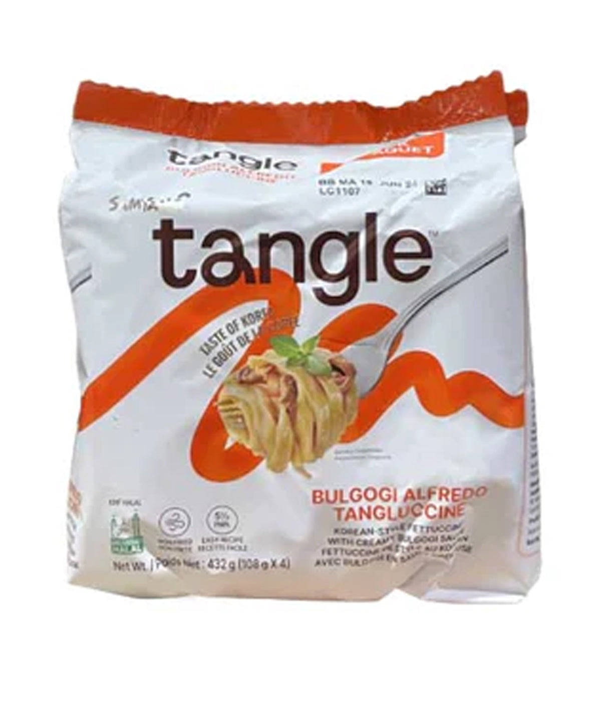 Samyang - Bulgogi Alfredo Tangluccine 4x108g