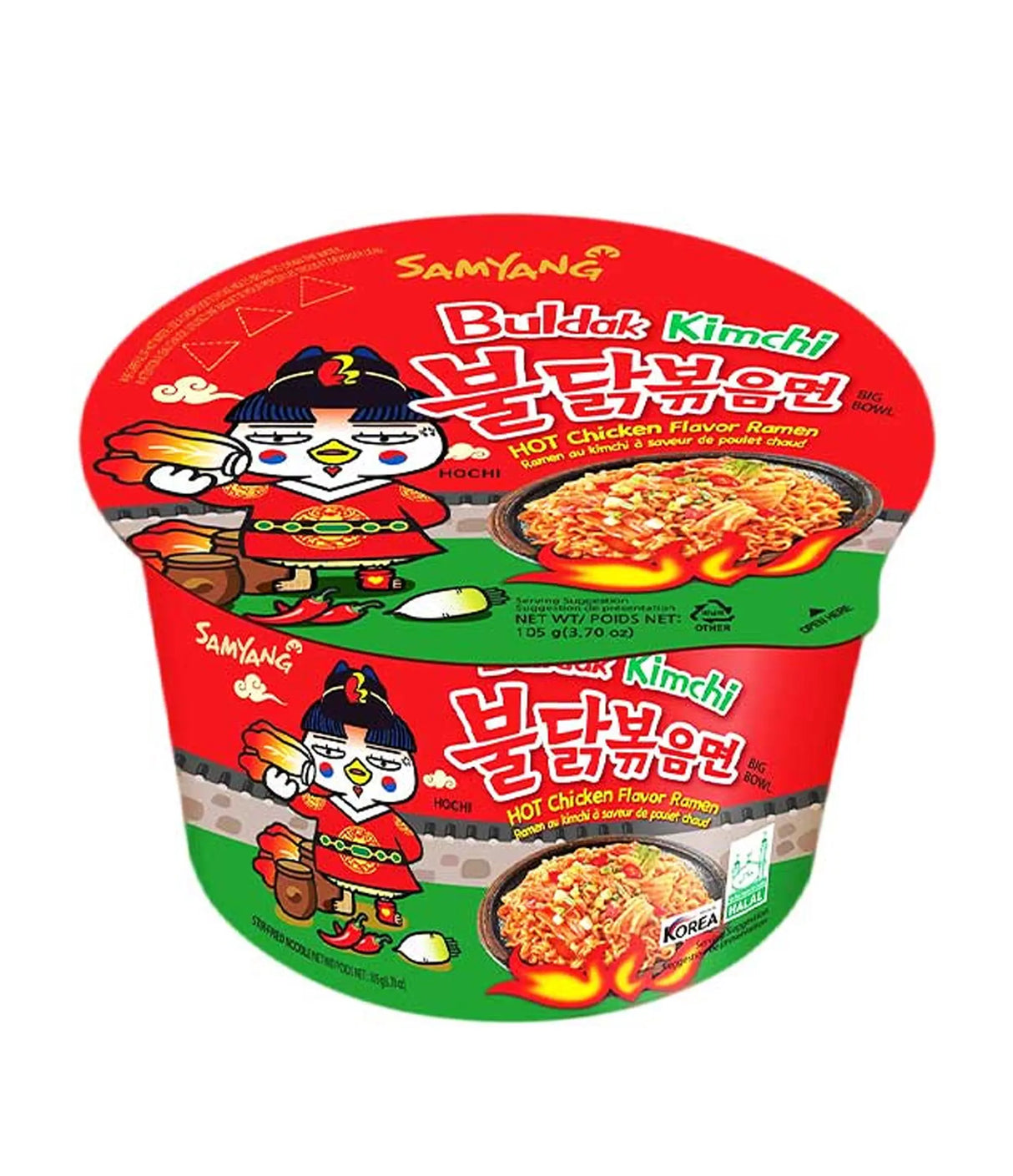 Samyang - Spicy Chicken Buldak Noodle (Kimchi) 105g