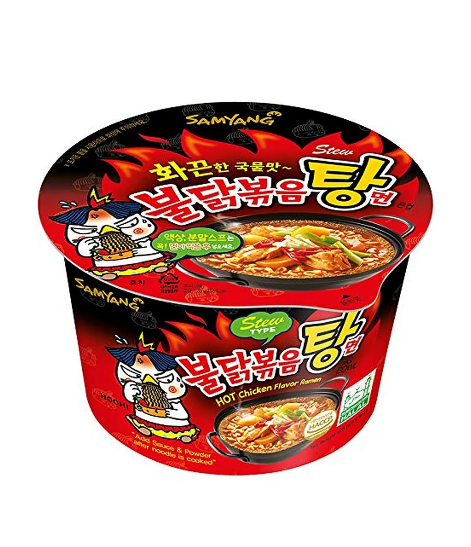Samyang - Spicy Chicken Buldak Noodle (Stew Type) 16x120g