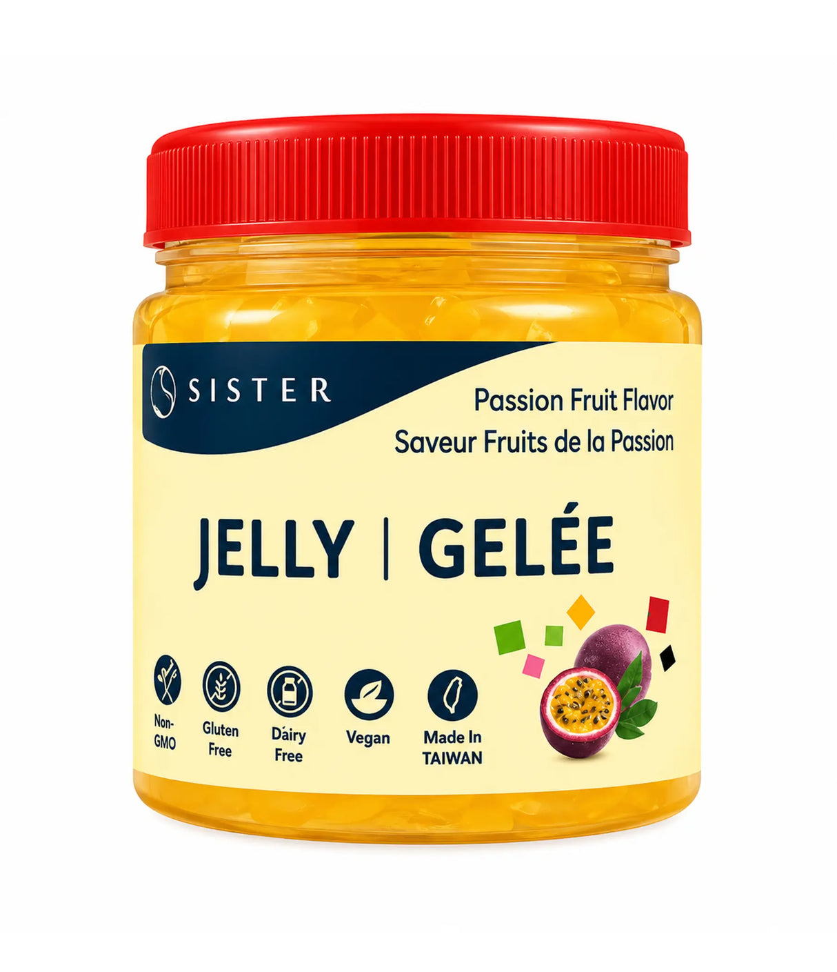 Sister - Jelly (Passion Fruit Flavor) 567g