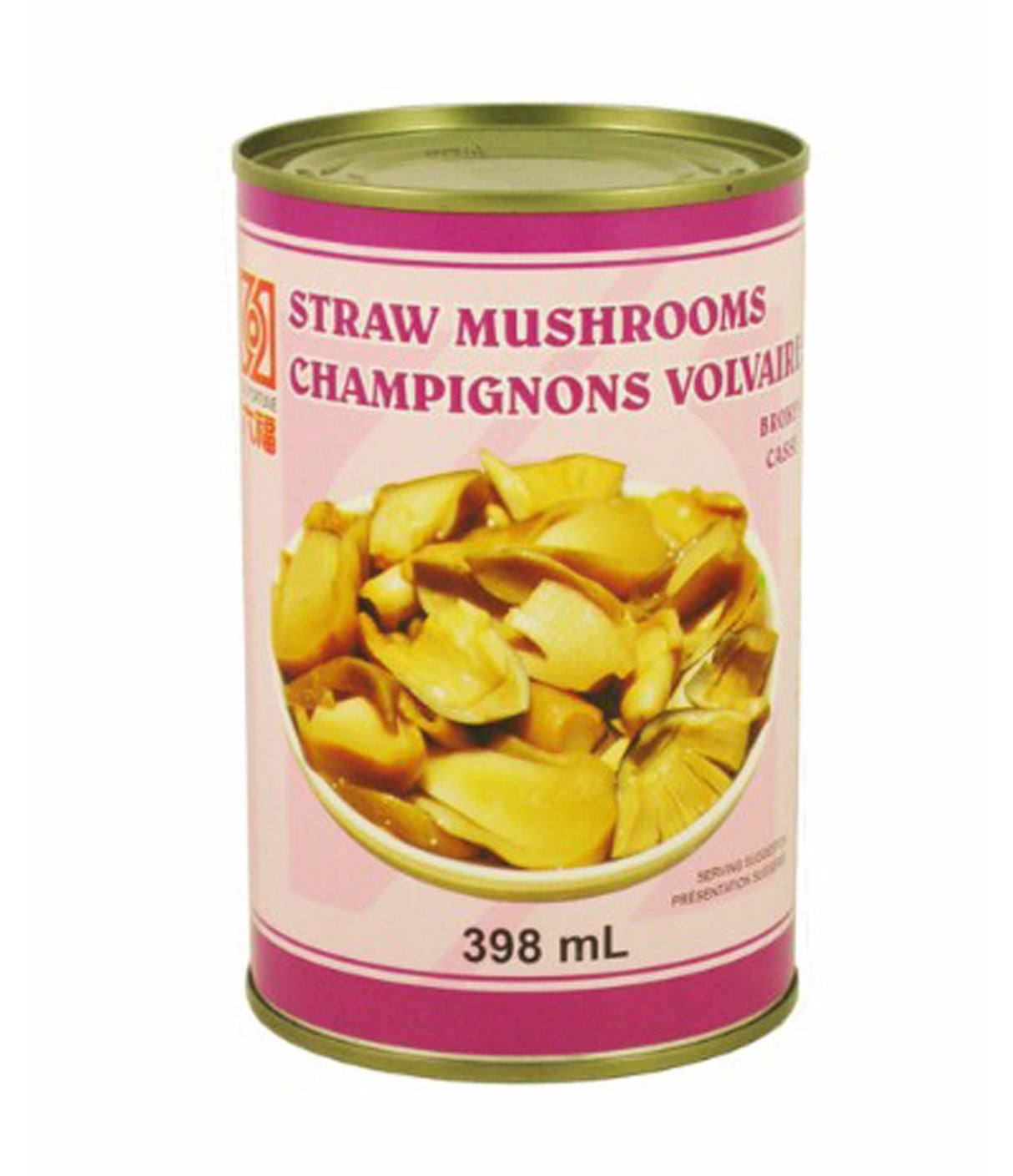 Six Fortune - Straw Mushrooms (Sliced) 398ml