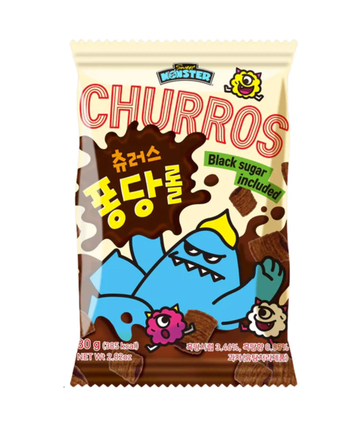 Sweet Monster - Churros Pongdang Snack 80g