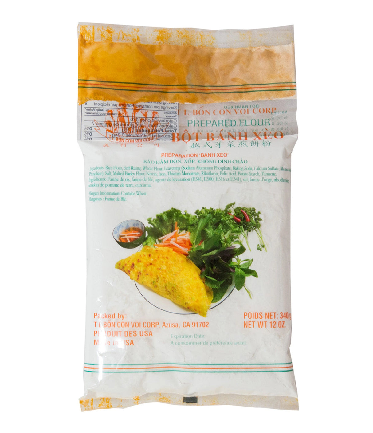 TL Corp - Prepared Flour (Bot Banh Xeo) 340g