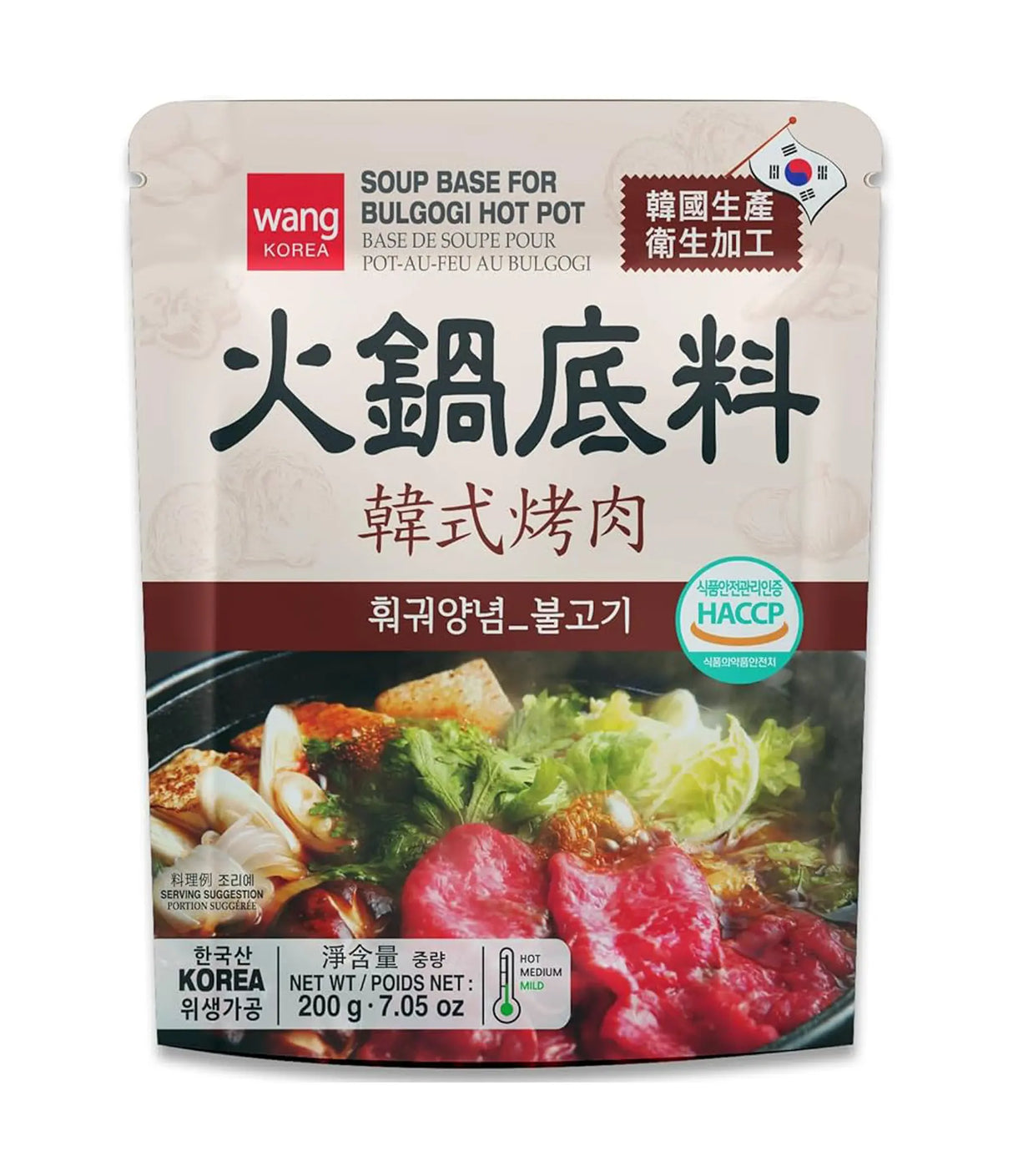 Wang - Soup Base for Bulgogi Hot Pot 200g