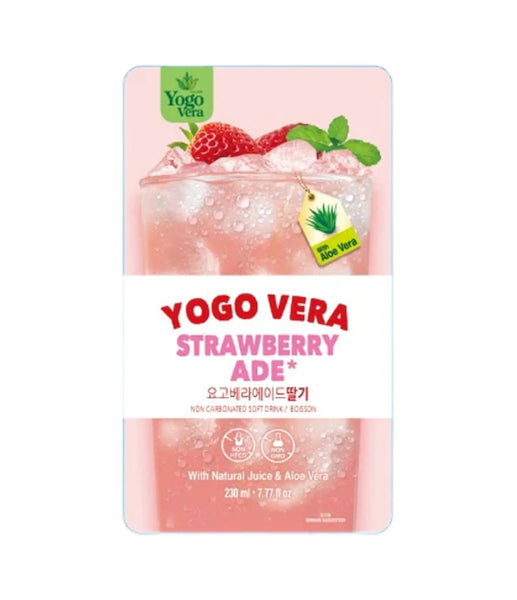 aloe drink strawberry Wang - Yogo Vera Strawberry Ade 230ml