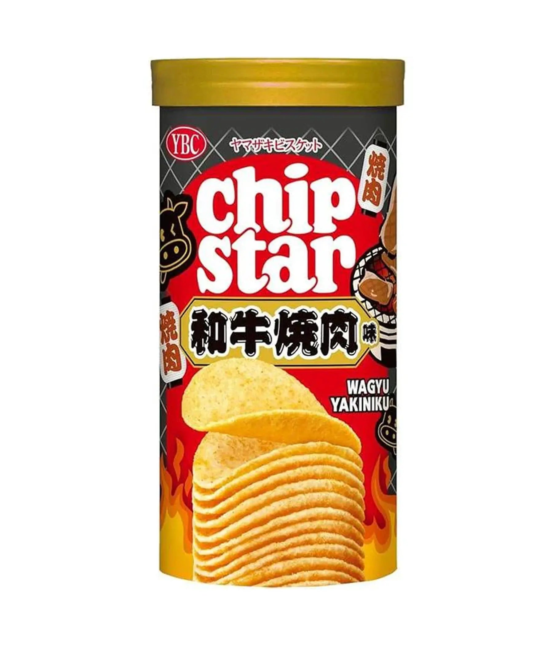 YBC - Chip Star Potato Chips (Wagyu Yakiniku) 45g – Haisue
