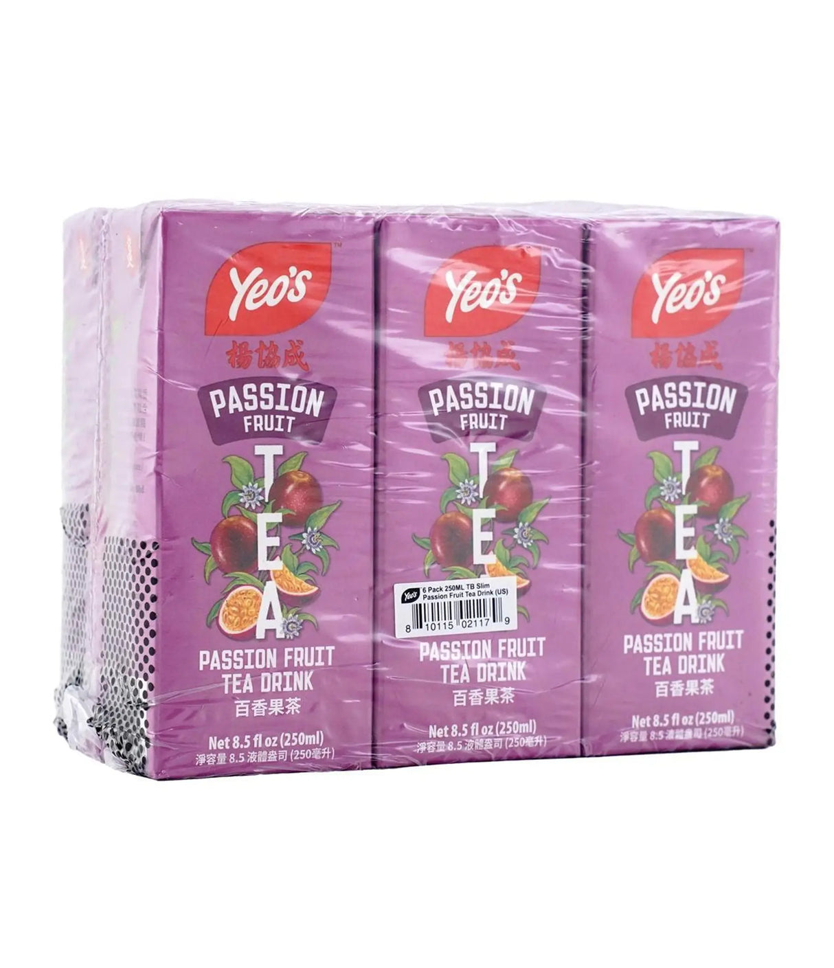 Yeo's - Passion Fruit Tea Drink 6x250ml