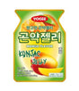 Packaging of Yogee Konjac Jelly with Mango Flavor, showing the product name, weight, and mango images.
