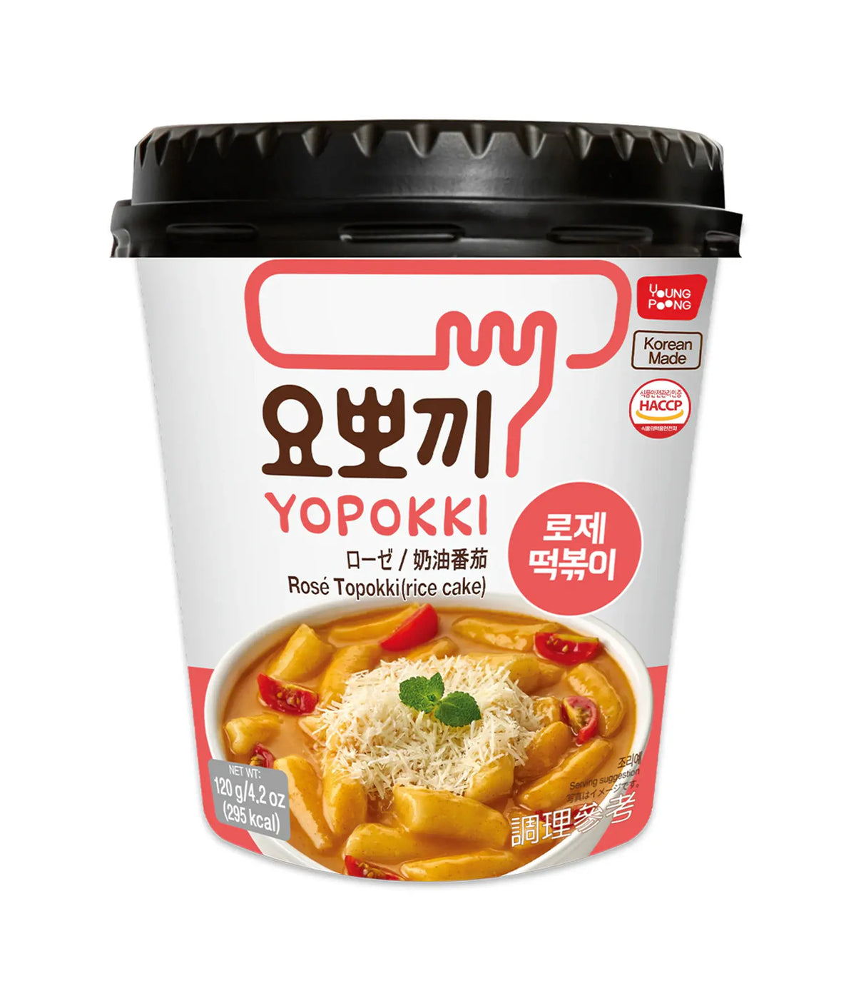 Young Poong - Yopokki Rosé Topokki 120g