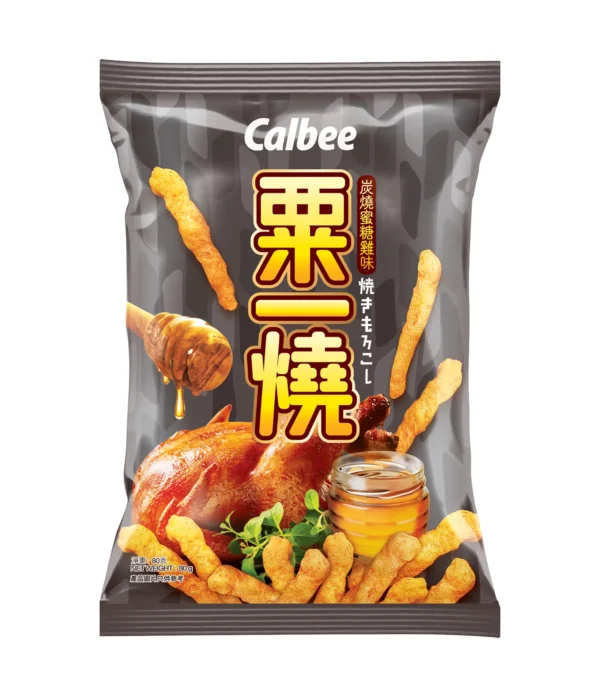 Calbee - Grill-A-Corn Honey Chicken Snack 80g