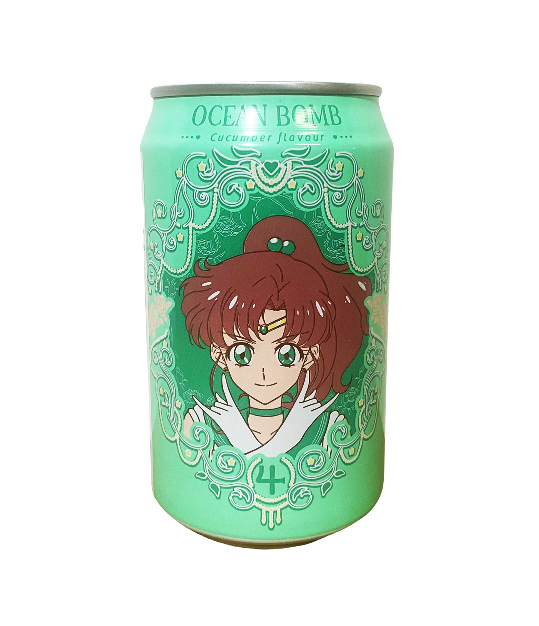 Ocean Bomb - Sailor Jupiter Sparkling Water (Cucumber Flavour) 330ml ...